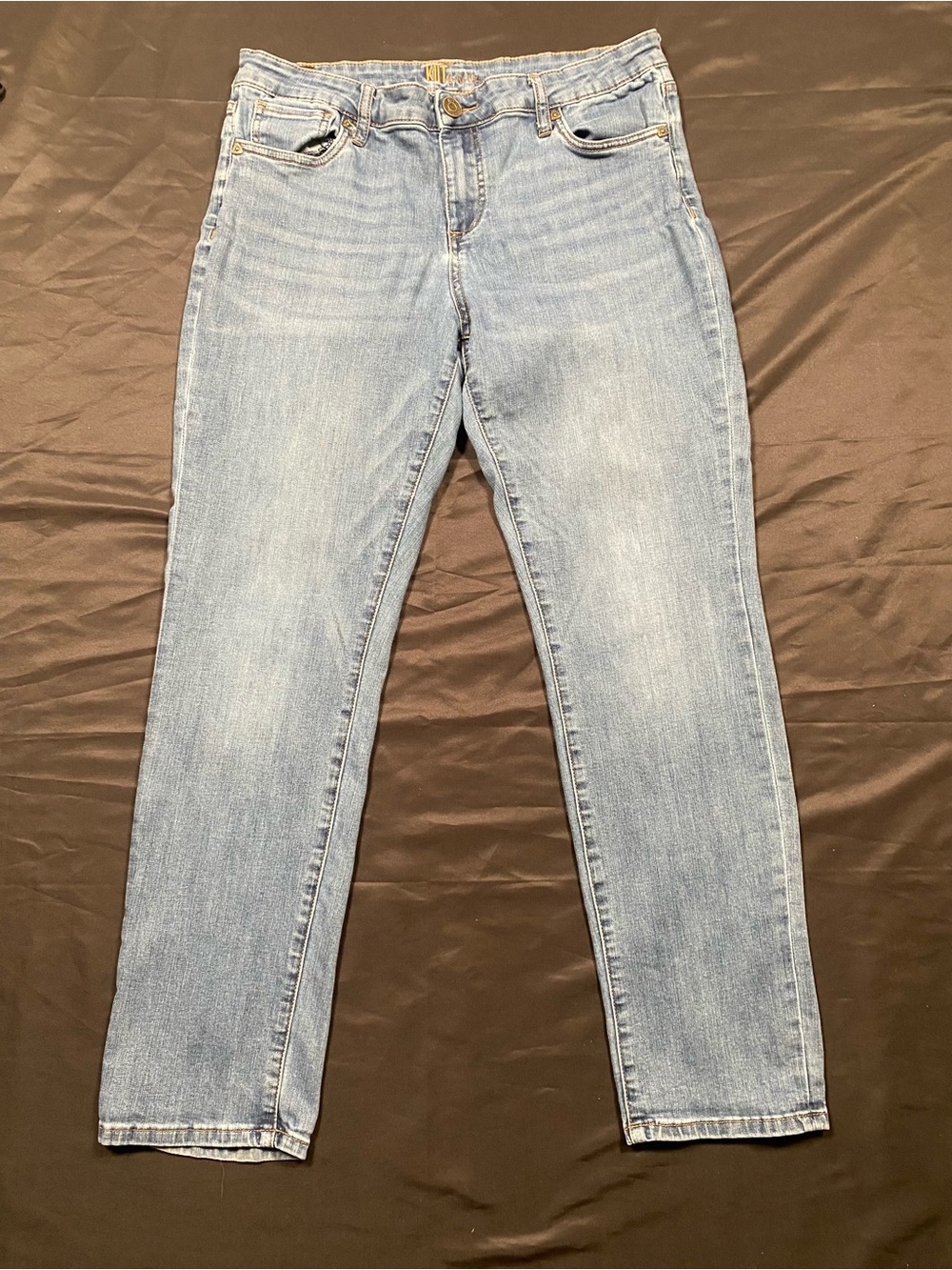 Kut from the Kloth Light Blue Women's Jeans - Picture 2 of 10